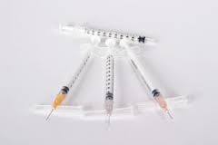Bx/100 Surguard 3 Safety Hypodermic Syringe & Needle 1Cc 27G X 1/2" Hub & Needle Locks Finger/Thumb/Surface Activation