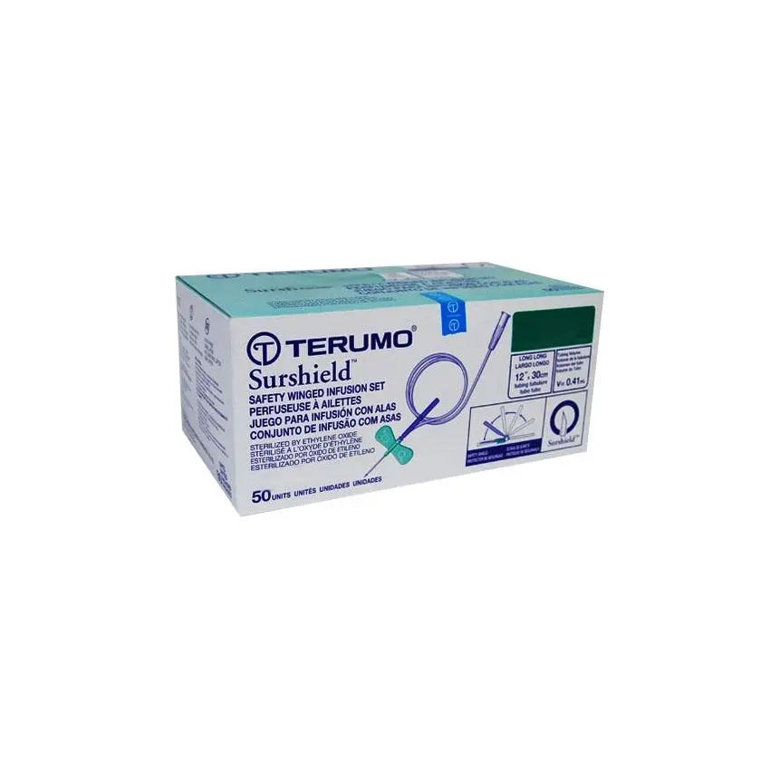 TER SVS25BLS BX/50 WINGED INFUSION SET 25G X.75IN, 3.5IN TBG SAFE