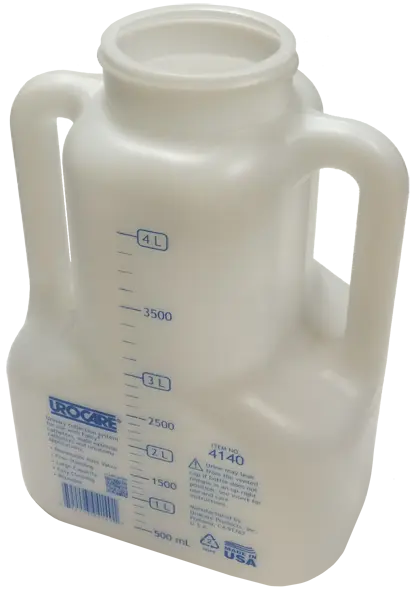 URO 4140 EA/1 URINARY DRAINAGE BOTTLE, SIZE  X-LARGE.