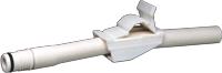 Straight Leg Bag Adaptor with Thumb Clamp (Each)