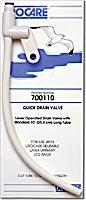 Quick Drain Valve – Small/ Medium, 10" (Each)