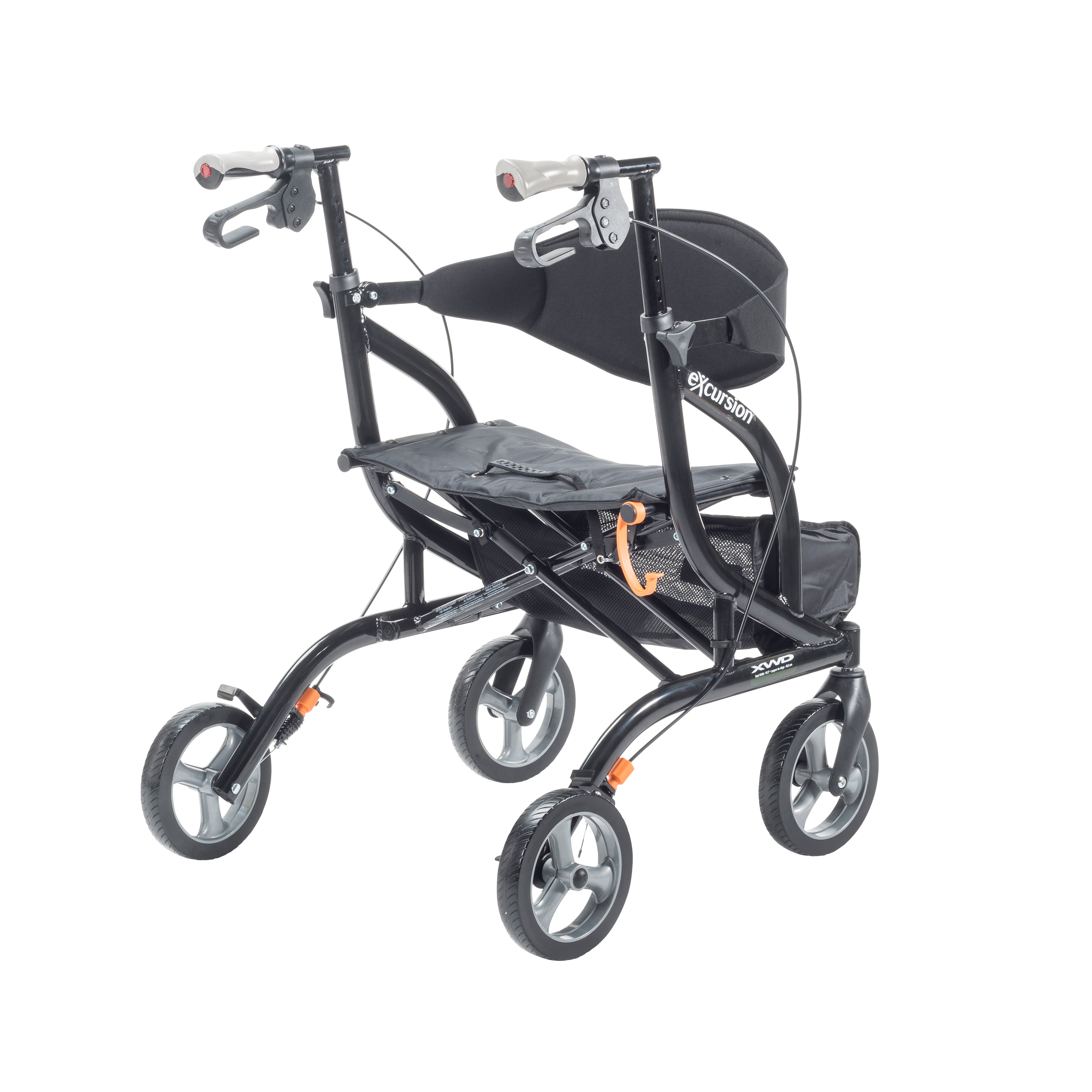 eXcursion XWD Heavy Duty Rollator Rolling Walker