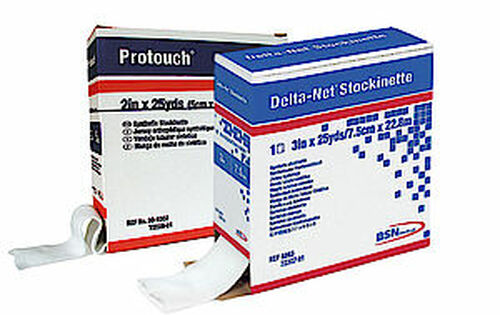 Delta-Net Synthetic Stockinette 15cm X 22.8m, White - Box Of 1 - Home Health Store Inc