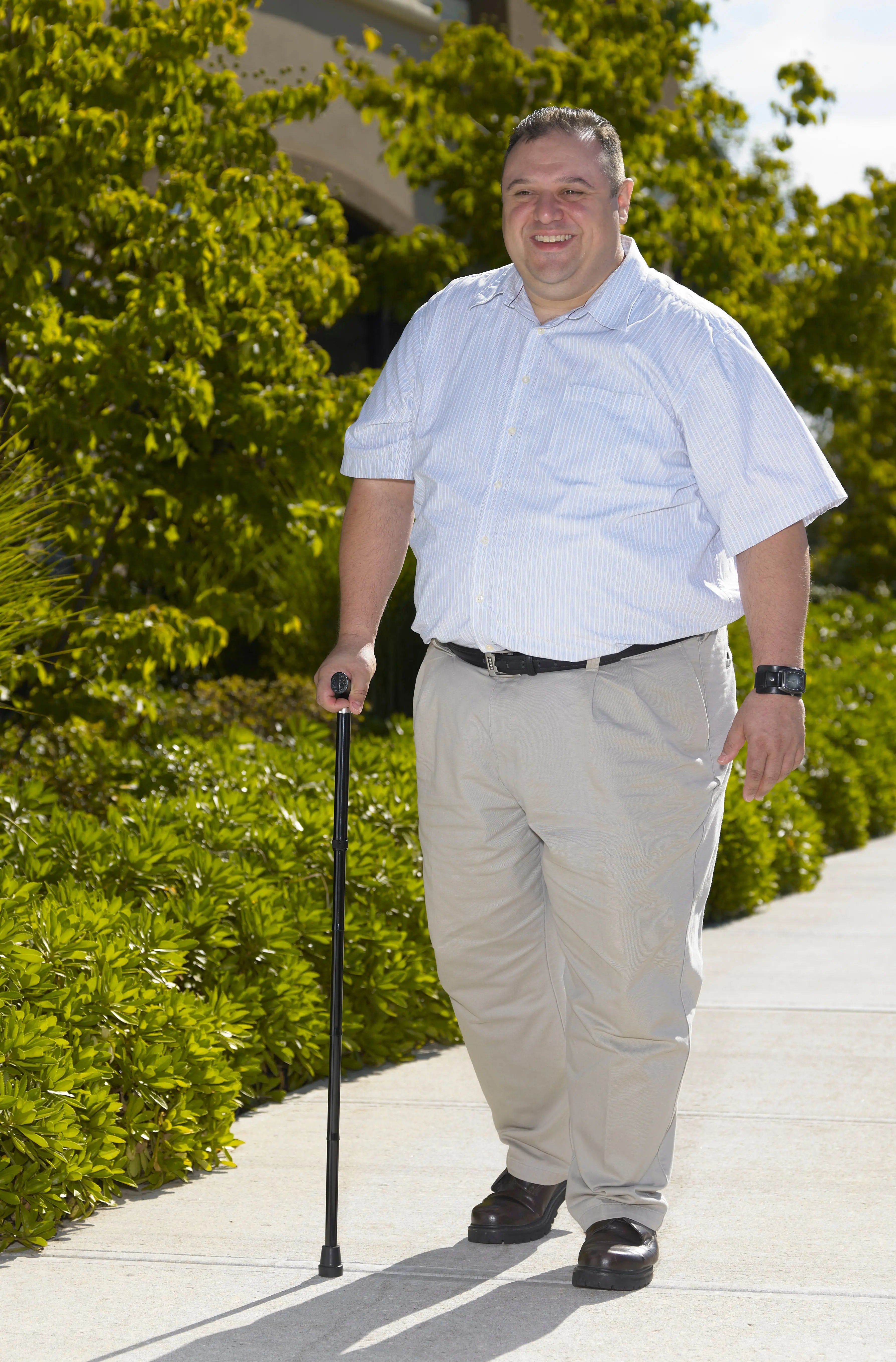 Heavy Duty Folding Cane Lightweight Adjustable with T Handle - Home Health Store Inc