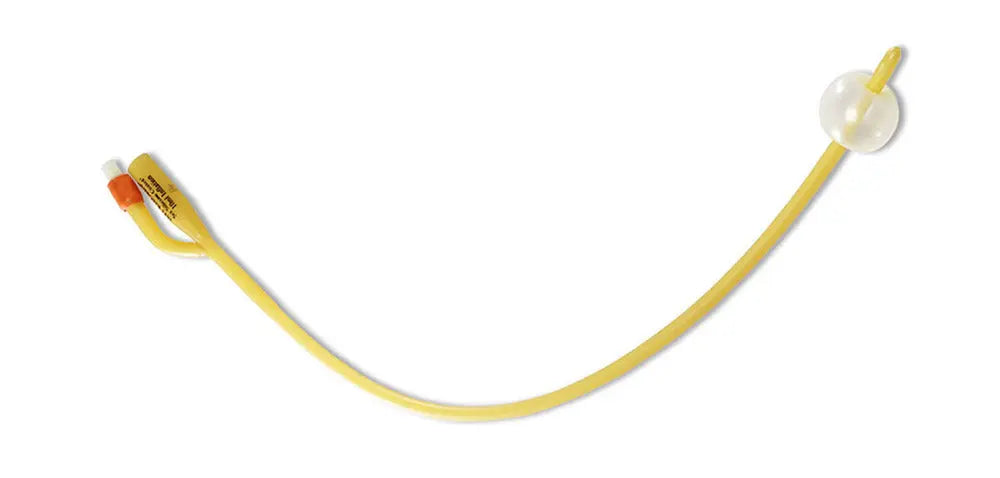 Dover 2-Way Silicone Elastomer-Coated 16" Latex Foley Catheter 22fr 3cc - Box Of 10 - Home Health Store Inc