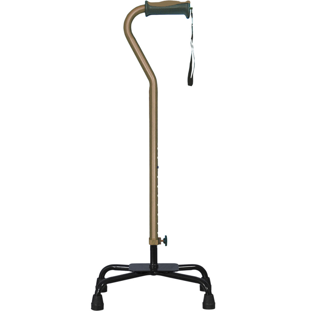 Adjustable Quad Cane for Right or Left Hand Use