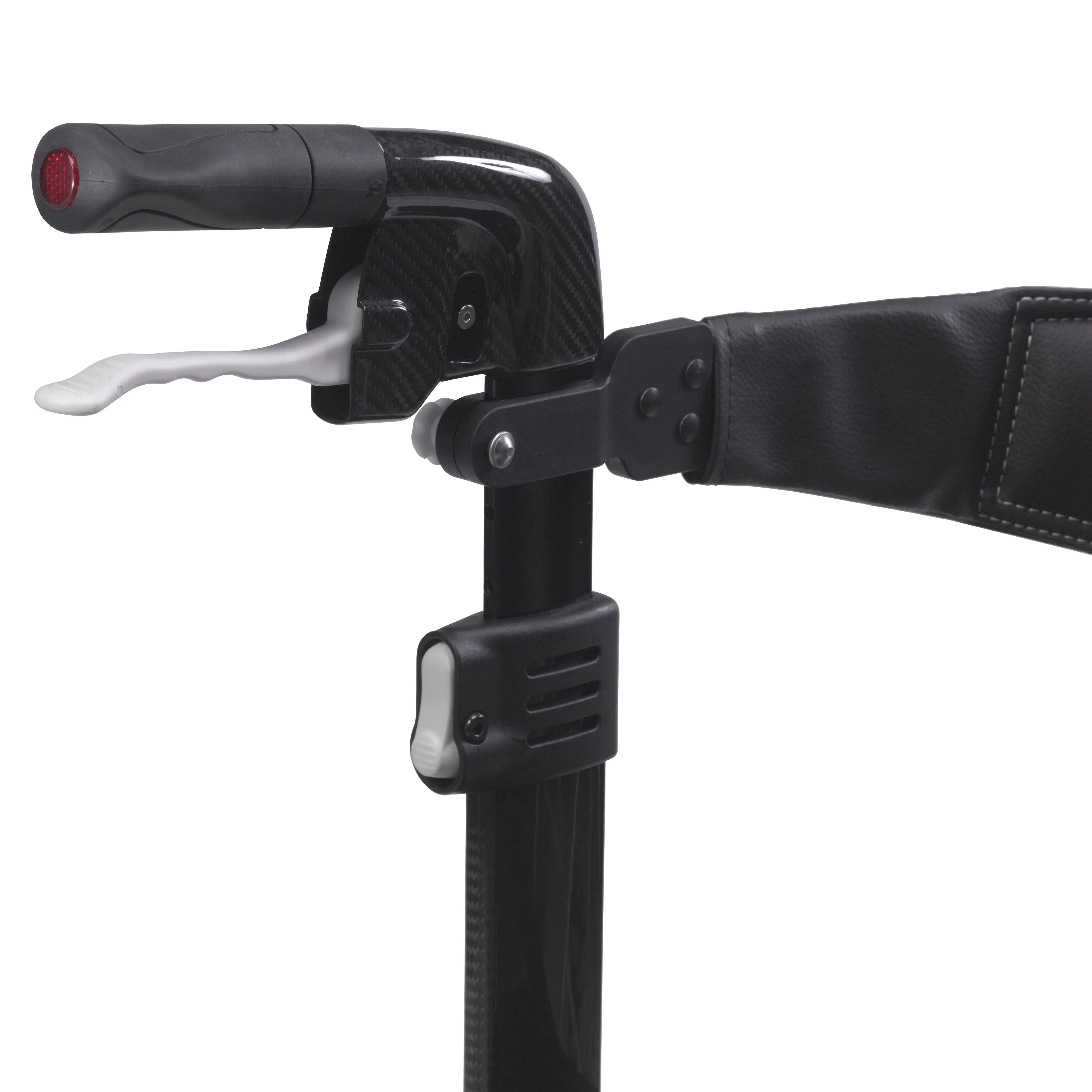 Nitro Elite CF Carbon Fiber Rollator Rolling Walker, Black - Home Health Store Inc