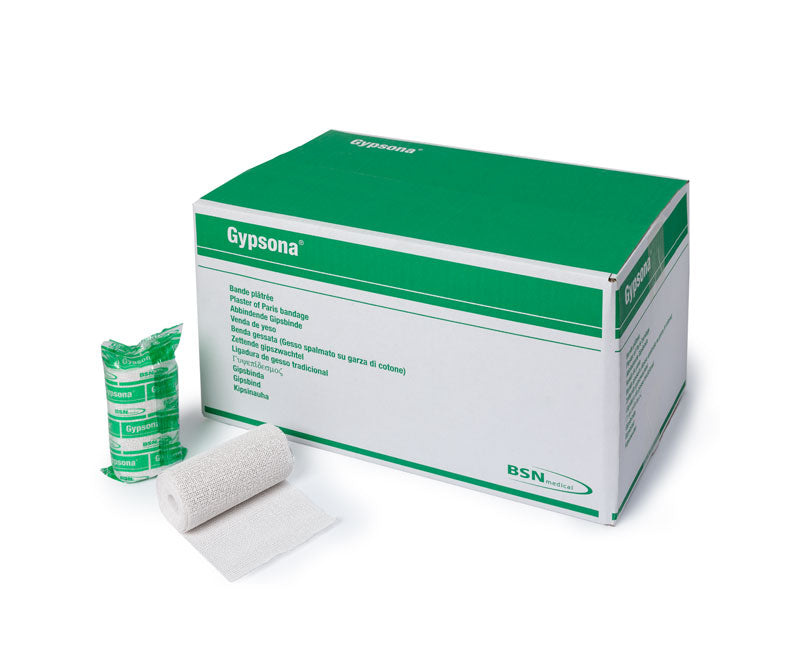 Gypsona Plaster Of Paris Bandage 5cm X 2.7m, Extra Fast Setting (2 Minutes) - Box Of 24 - Home Health Store Inc