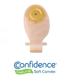 Confidence Natural Soft Convexity With Flexifit & Aloe Drainable Cut To Fit 13-25mm Long - Box Of 10 - Home Health Store Inc