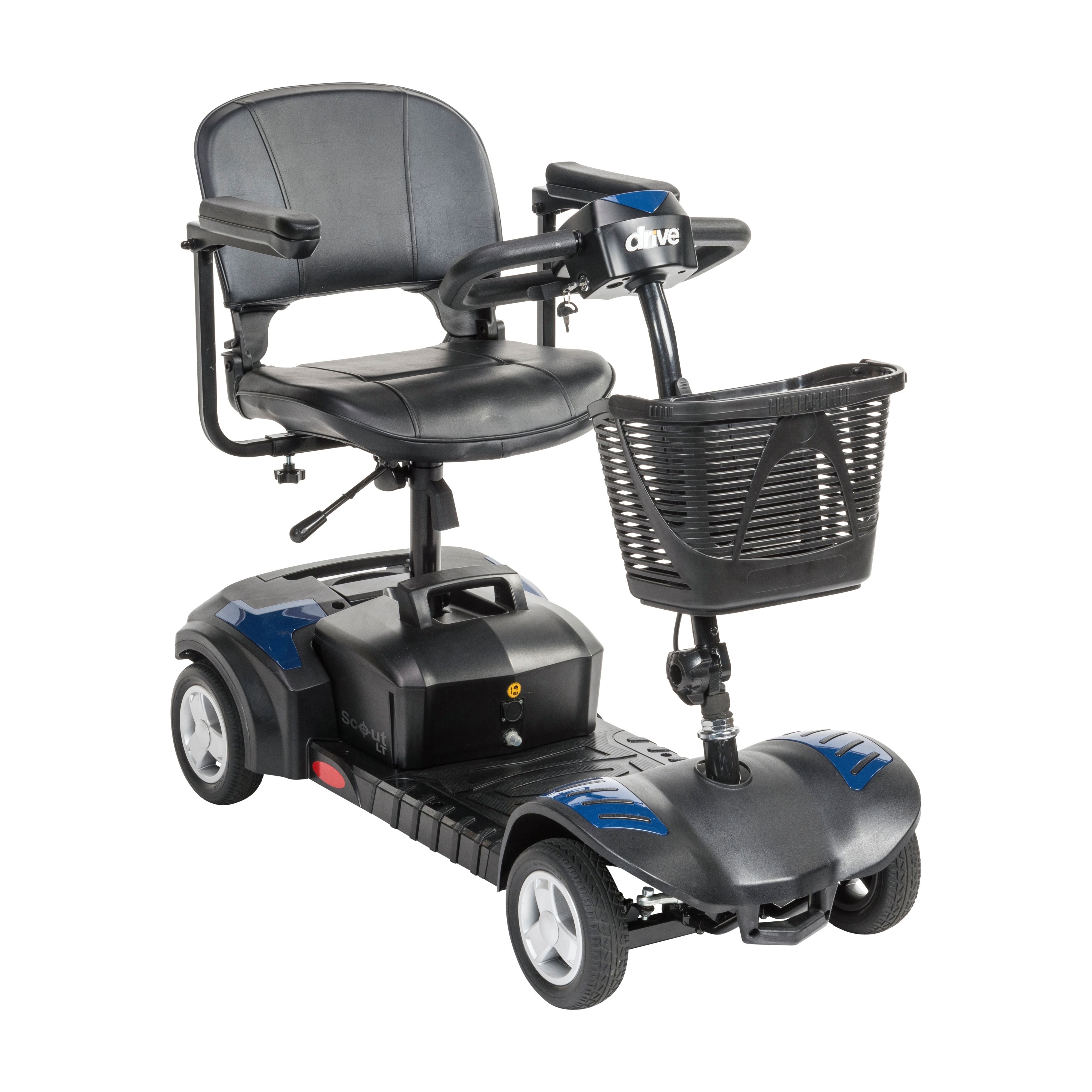 Scout LT 4-Wheel Scooter with 20AH Batteries