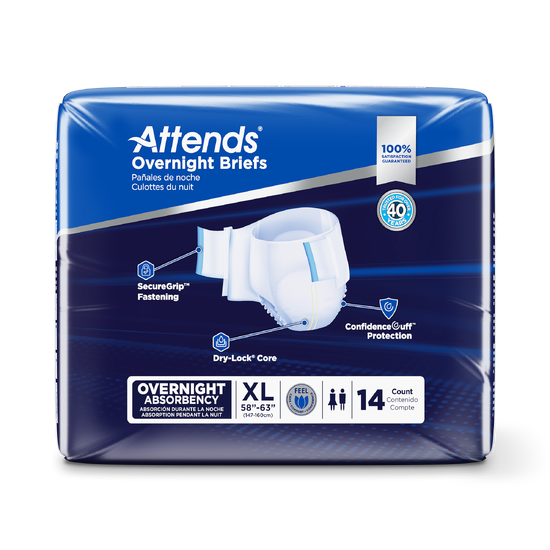 Attends Extended Wear Briefs