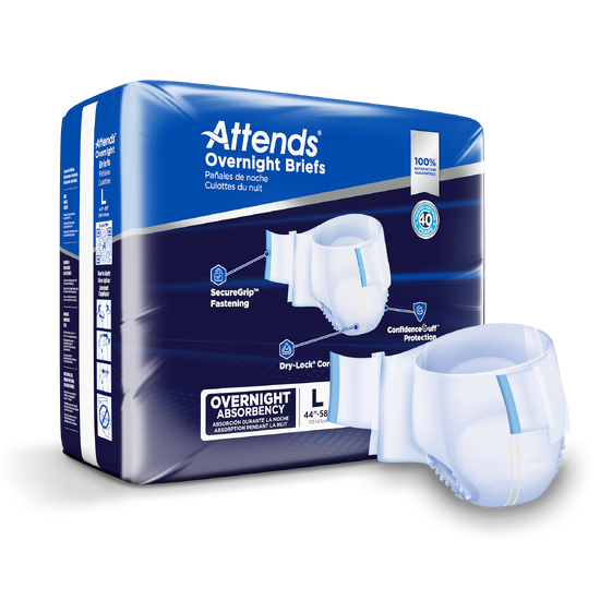 Attends Extended Wear Briefs