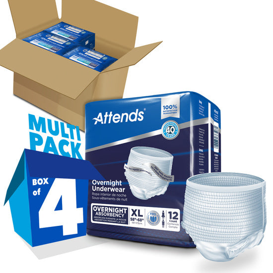 Attends Overnight Briefs, X-Large