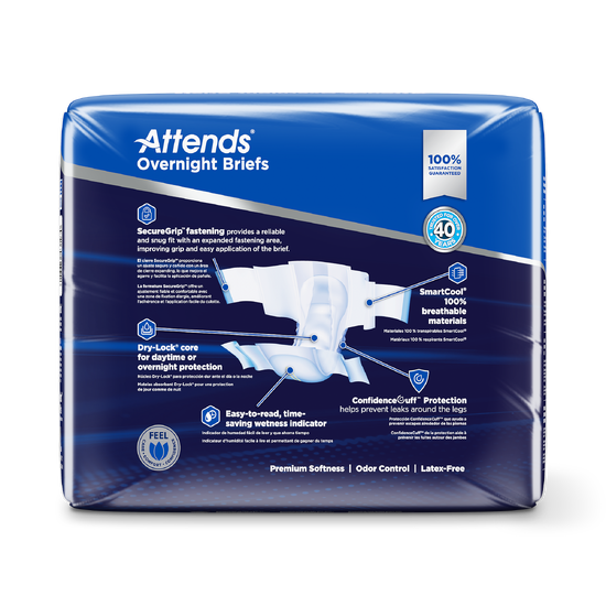 Attends Overnight Briefs, Large