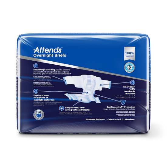 Attends Extended Wear Briefs