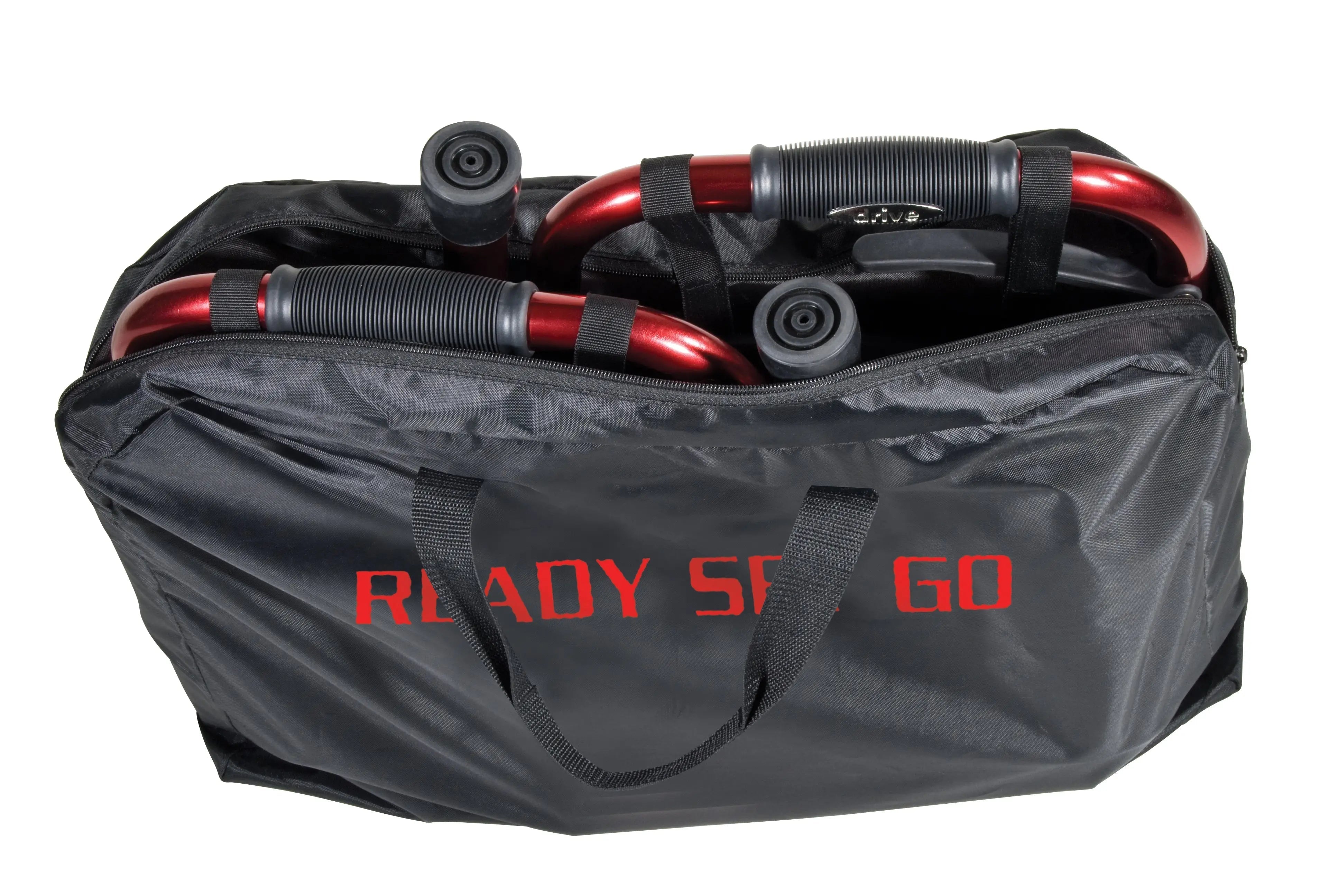 Portable Folding Travel Walker with 5" Wheels and Fold up Legs - Home Health Store Inc