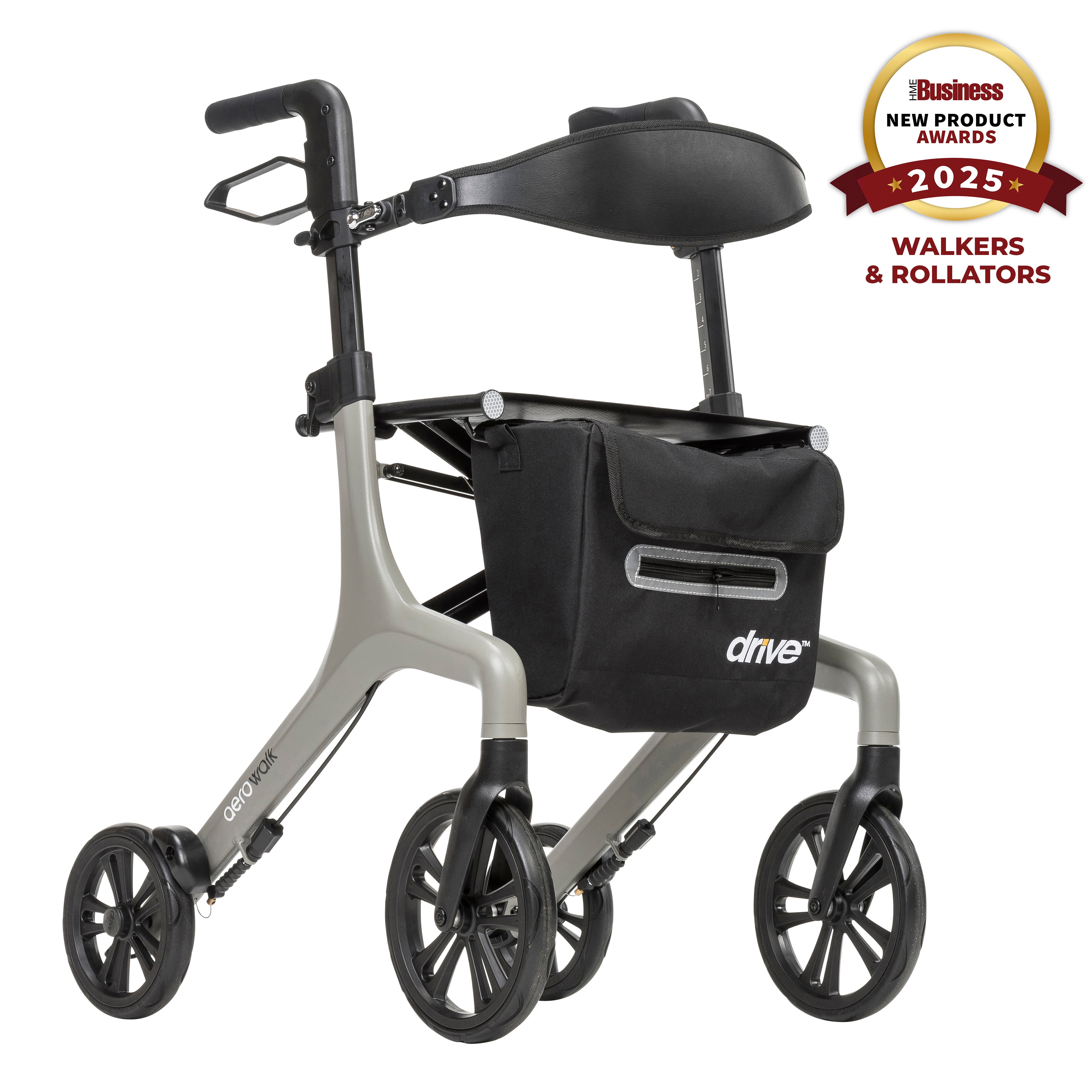 AeroWalk Ultra-Lite Rollator Rolling Walker