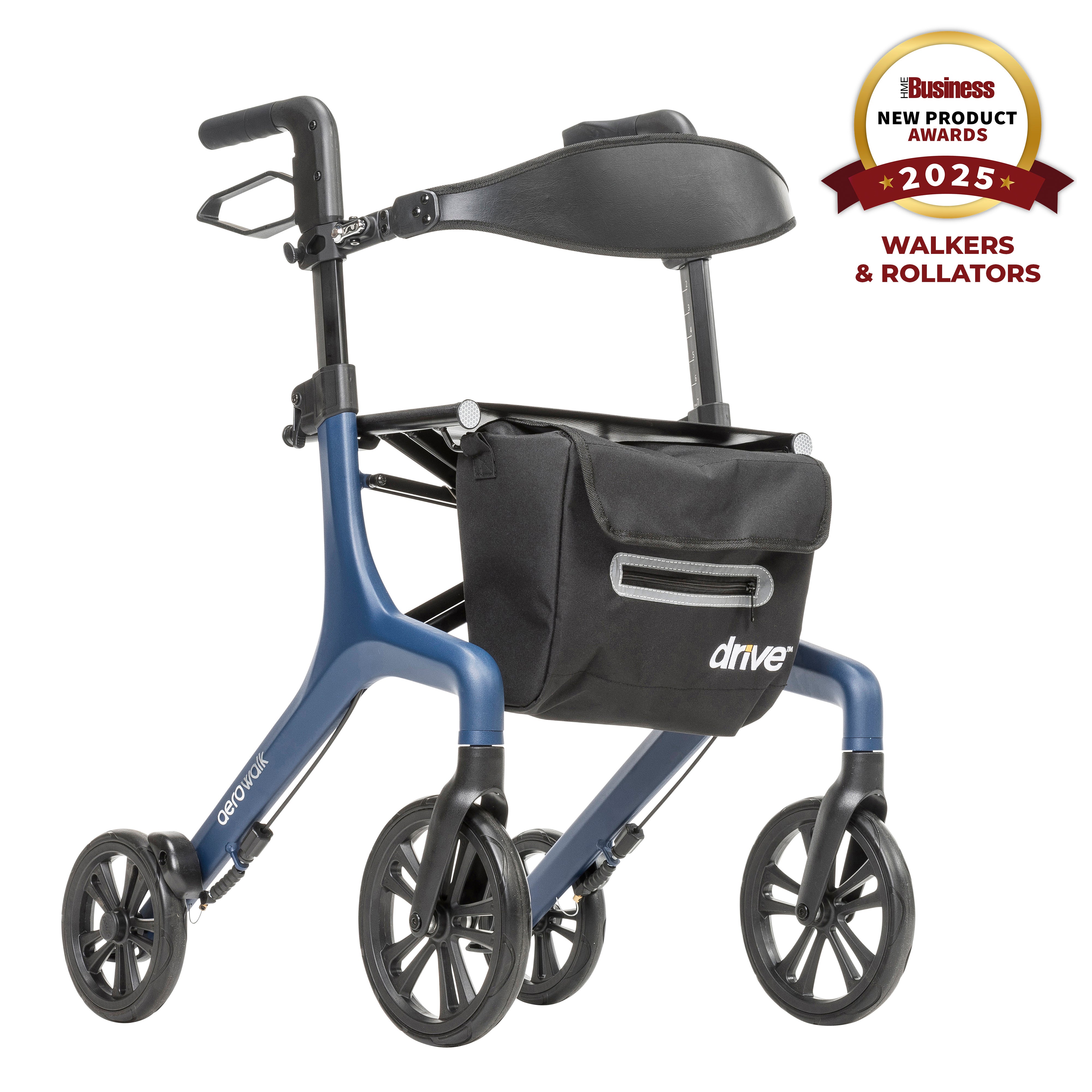 AeroWalk Ultra-Lite Rollator Rolling Walker