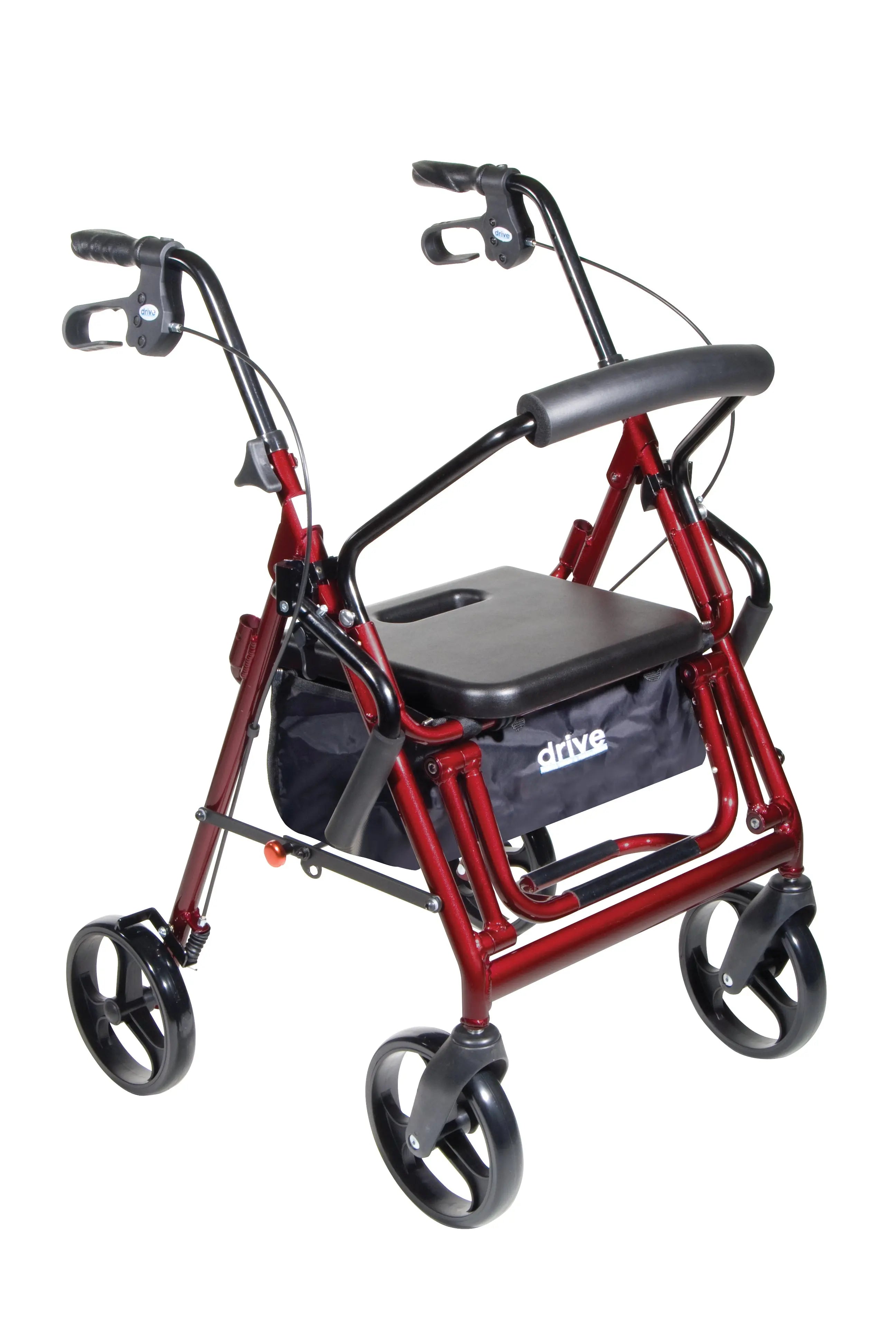 Duet Dual Function Transport Wheelchair Rollator Rolling Walker - Home Health Store Inc