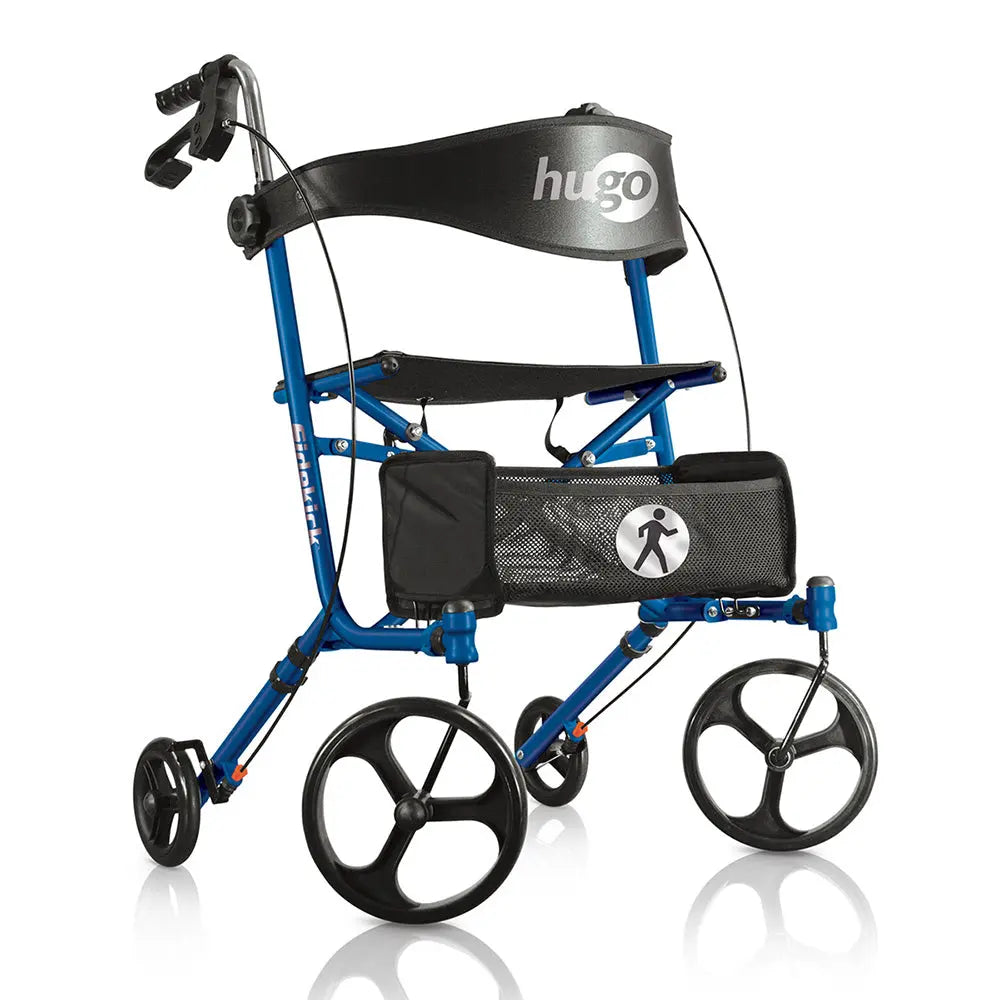 Sidekick Side-Folding Rollator Rolling Walker With Seat - Home Health Store Inc