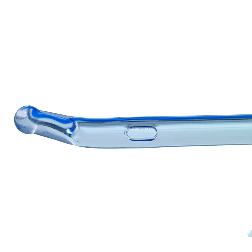 812 Self-Cath® Male Coud® Olive Catheter With Guide Stripe Catheter, 12 Fr - Box Of 30 - Home Health Store Inc