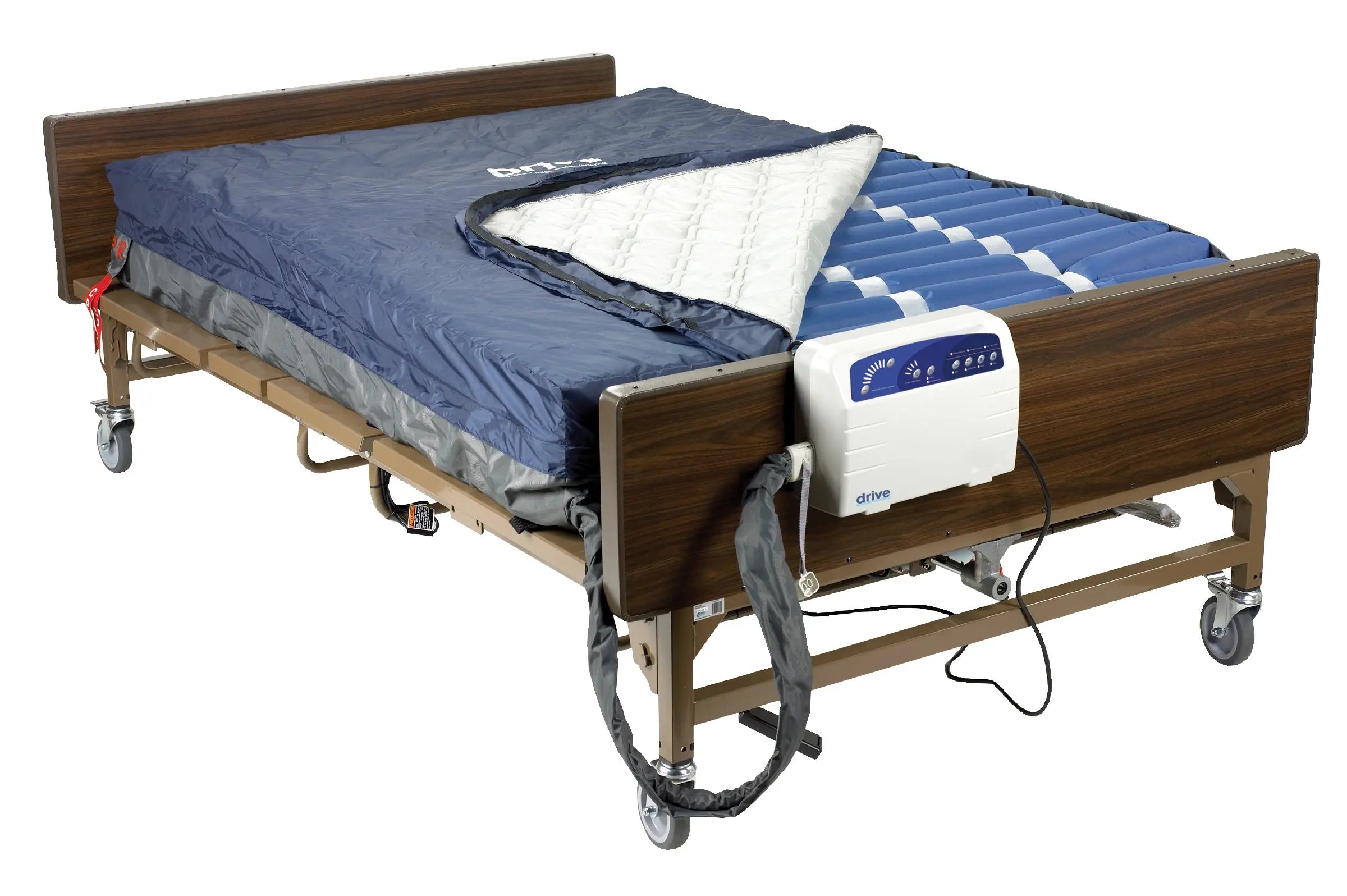 Med Aire Plus Bariatric Low Air Loss Mattress Replacement System, 80" x 54" - Home Health Store Inc