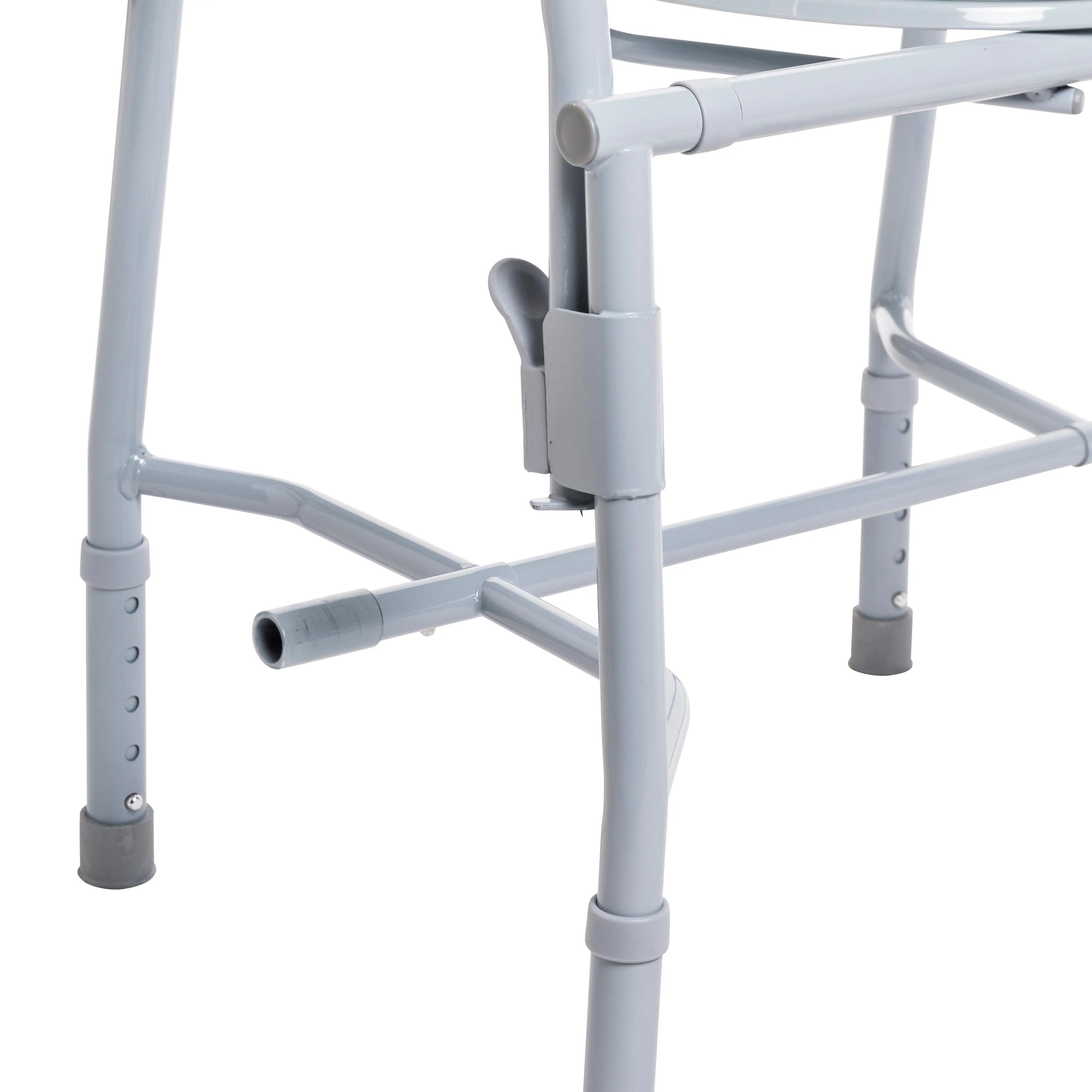 Steel Drop Arm Bedside Commode with Padded Arms - Home Health Store Inc