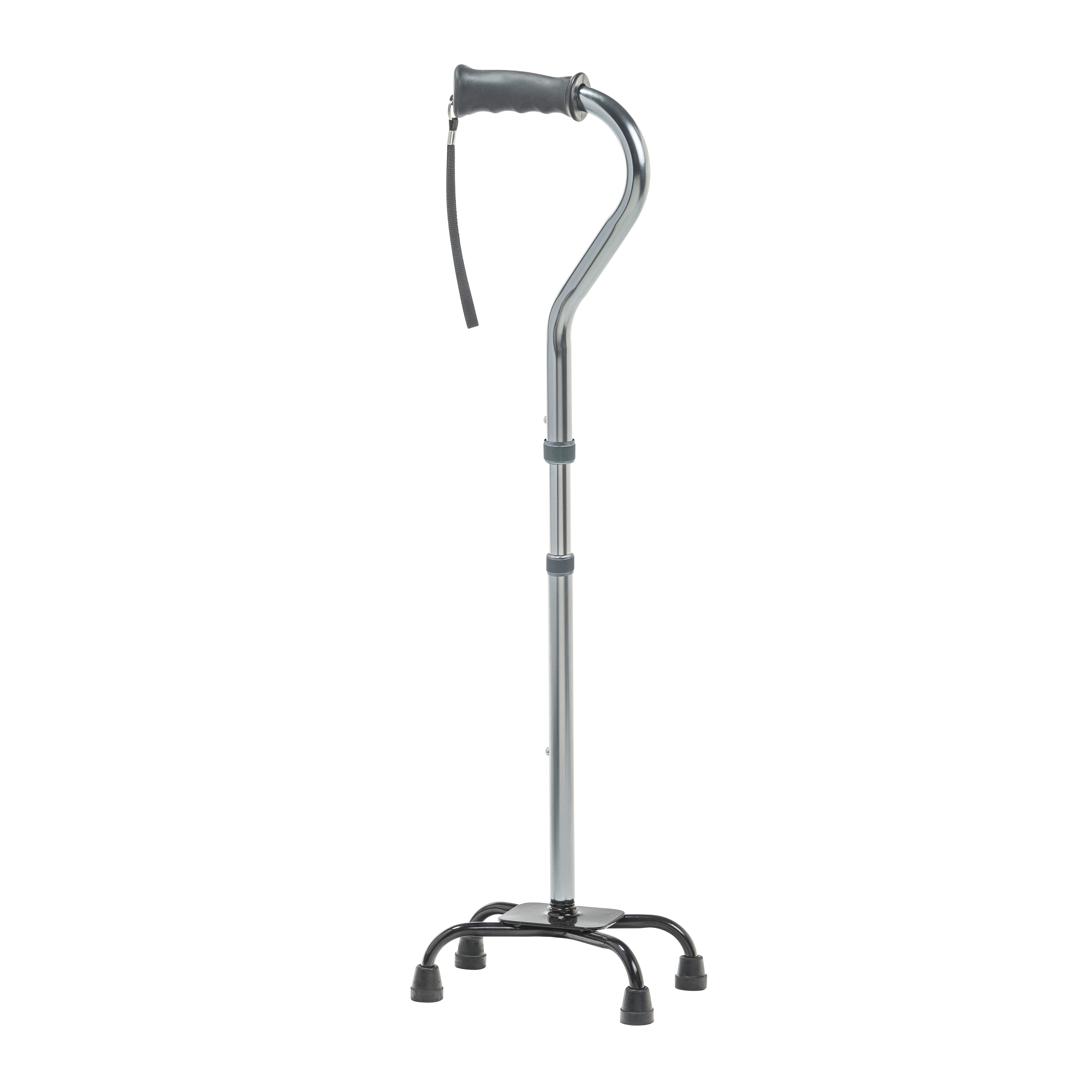 Folding Quad Cane, Small Base