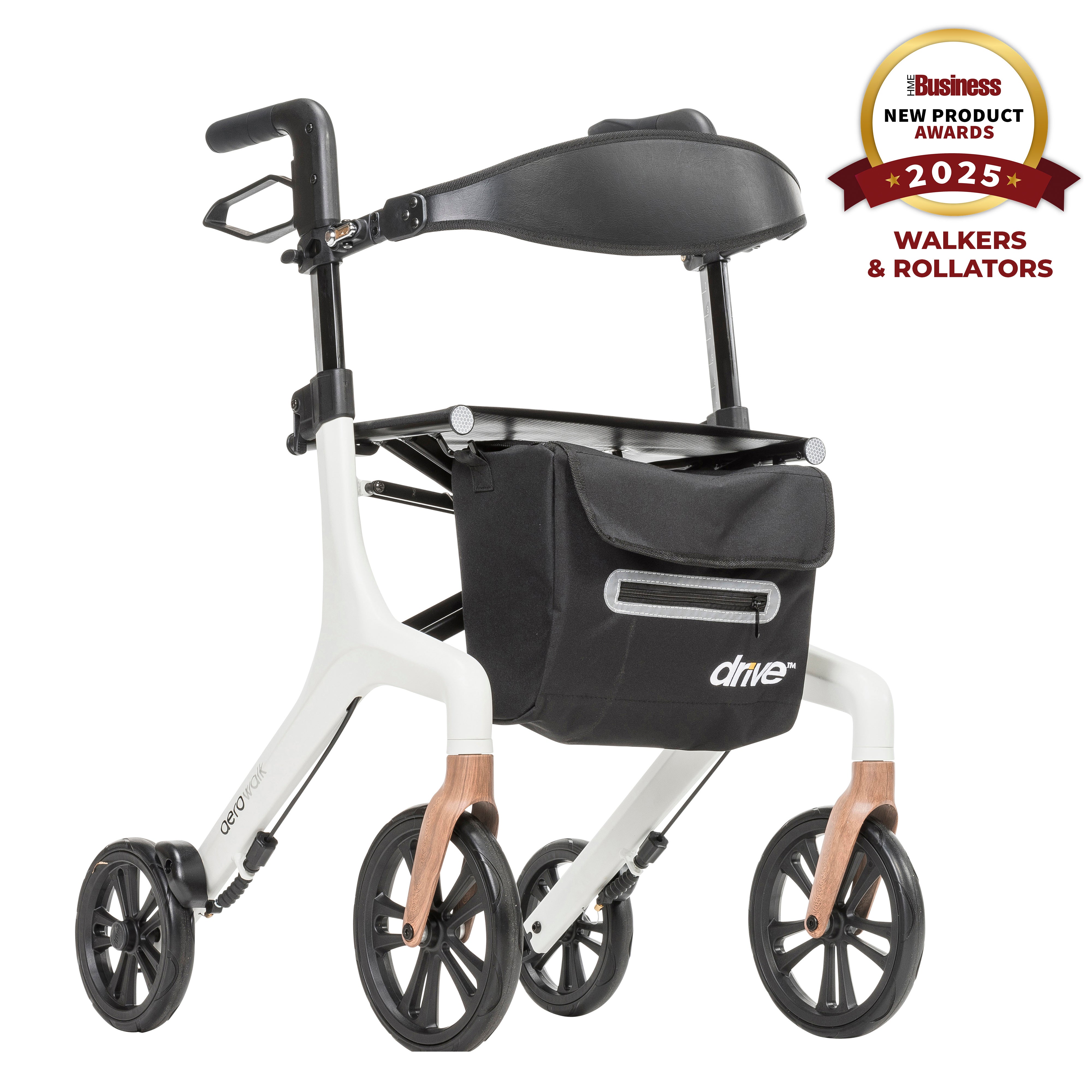 AeroWalk Ultra-Lite Rollator Rolling Walker
