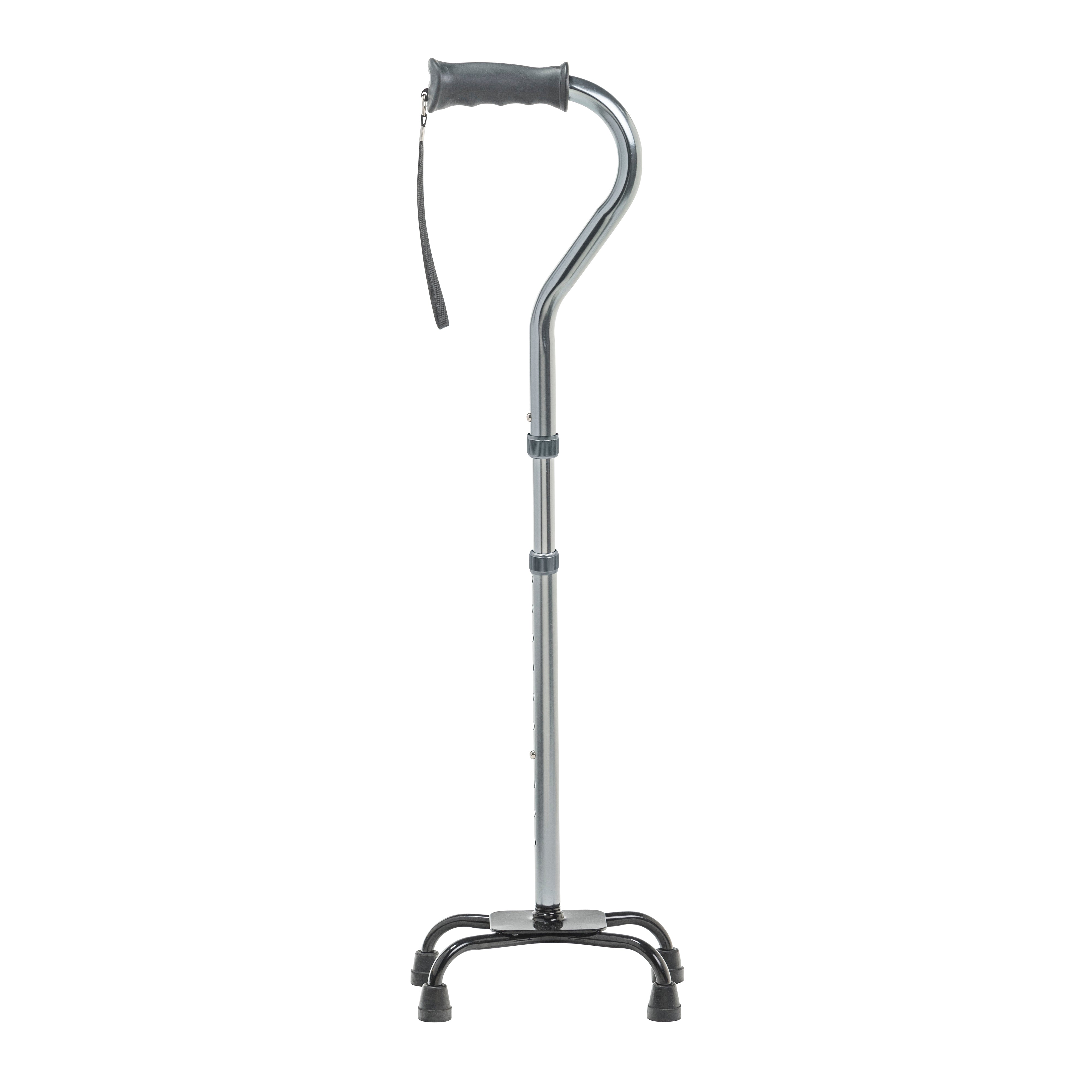 Folding Quad Cane, Small Base