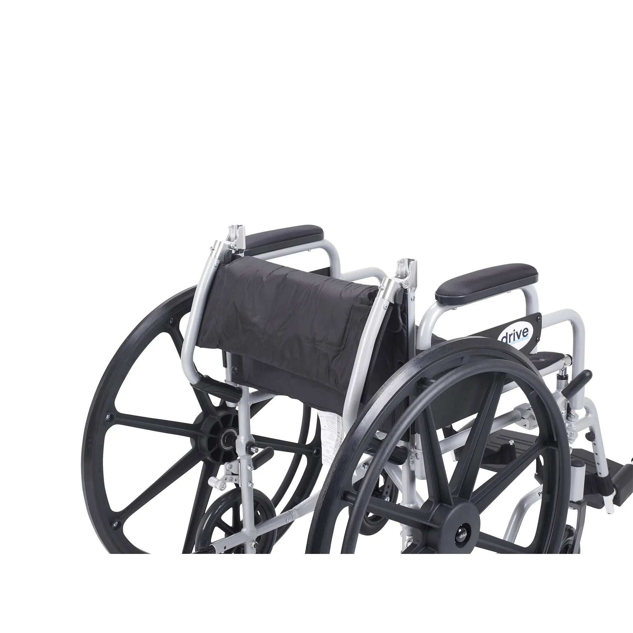 Poly Fly Light Weight Transport Chair Wheelchair with Swing away Footrest - Home Health Store Inc