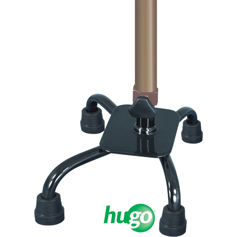 Adjustable Quad Cane for Right or Left Hand Use