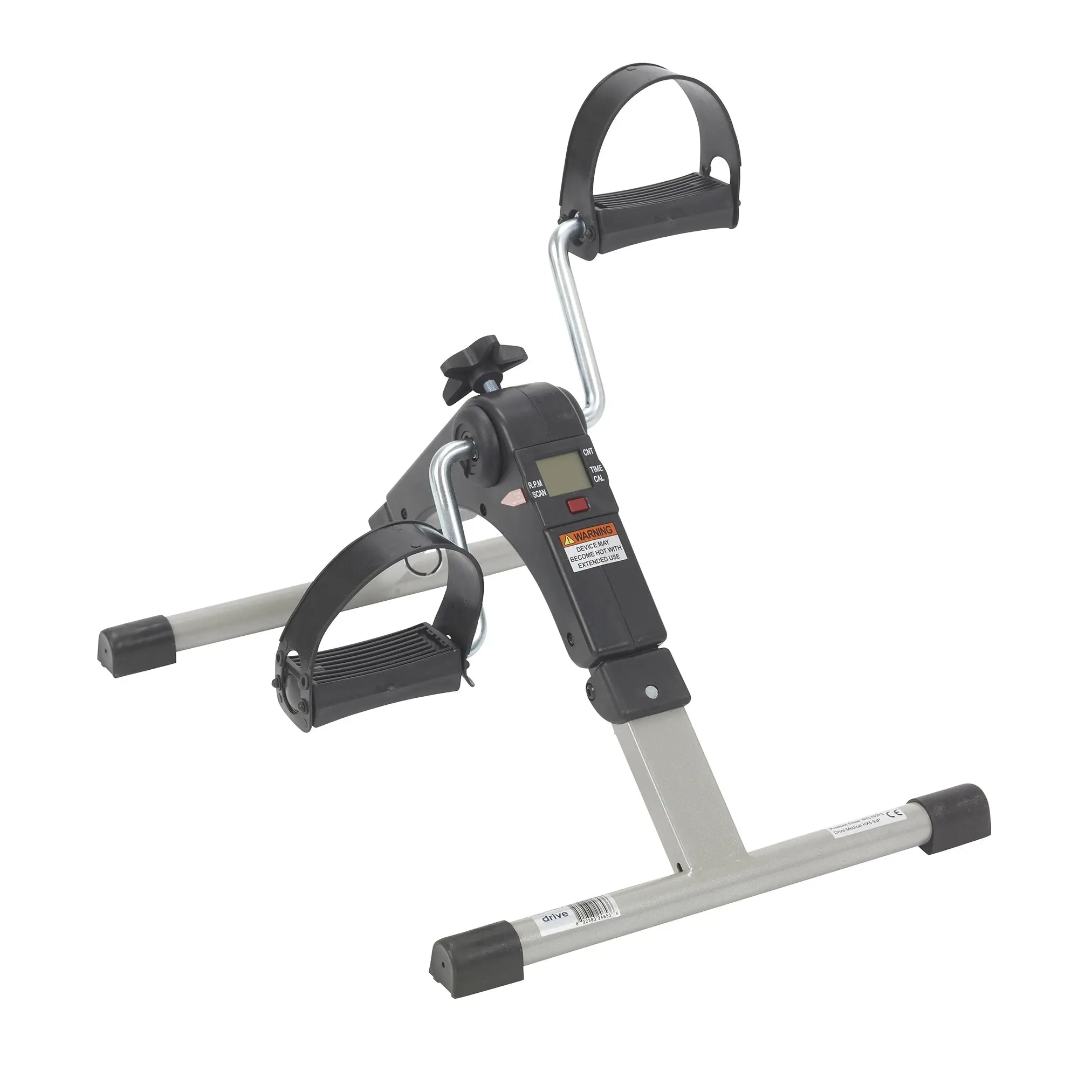 Folding Exercise Peddler with Electronic Display, Black - Home Health Store Inc