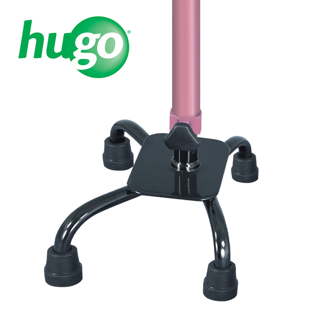 Adjustable Quad Cane for Right or Left Hand Use