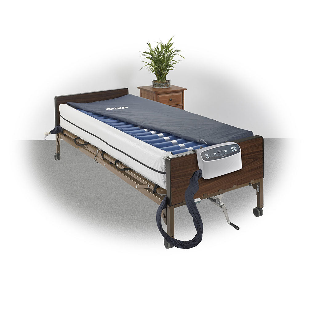 Med Aire Plus Defined Perimeter Low Air Loss Mattress Replacement System, with Low Pressure Alarm