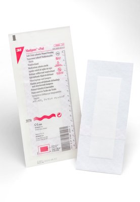 3M 3570E BX/25  DRSNG,PAD SOFT CLOTH 3 1/2IN  X 8