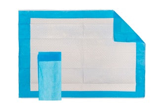 AHP 1341 CS/300 UNDERPAD FLUFF-FILLED W/ POLYMER (17" x 24") DISPOSABLE