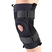 AIR 0310BL-S EA/1 CHAMPION NEOPRENE HINGED KNEE STABILIZER, BLACK, SMALL (12.5 - 13.75")
