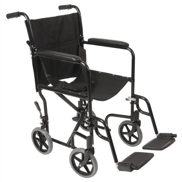 AIR 800003 EA/1 TRANSPORT CHAIR/LIGHTWEIGHT/BLACK 19IN