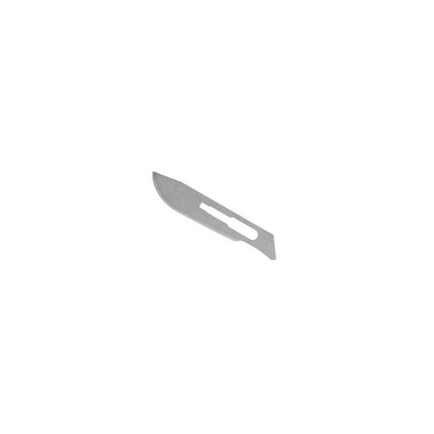 ALM A6-120 BX/100 STERILE STAINLESS STEEL SCALPEL BLADE, SIZE 10.
