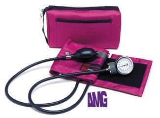AMG 106-352 EA/1 COLOR PRO SPHYGMOMANOMETER,ADULT MAGENTA LATEX FREE (10-16IN) WITH CARRY CASE (NON-RETURNABLE) 