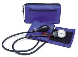 AMG 106-358 EA/1 COLOR PRO SPHYGMOMANOMETER,ADULT ROYAL BLEU LATEX FREE (10-16IN) WITH CARRY CASE (NON-RETURNABLE) 