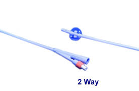 AS 42020 BX/10 AMSURE SILICONE COATED 2-WAY FOLEY CATHETER, 20FR 30CC