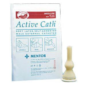 COL 506200 BX/100 8300 ACTIVE CATH LATEX SELF-ADHERING MALE EXTERNAL CATHETER, SIZE 28MM MEDIUM