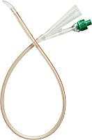 COL AA6314 BX/5 CYSTO-CARE SILICONE TIEMANN COUDE FOLEY CATHETER, SIZE 14FR 15CC BALLOON