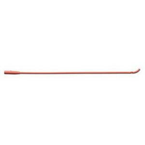 DYND 13614 BX/12  INTERMITTENT RED RUBBER LATEX CATHETER, COUDE TIP, SIZE 14FR 16IN