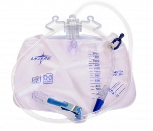 DYND 15203 (CS20) EA/1 Medline Urinary Drainage Bag with anti reflux tower, 2000ml -