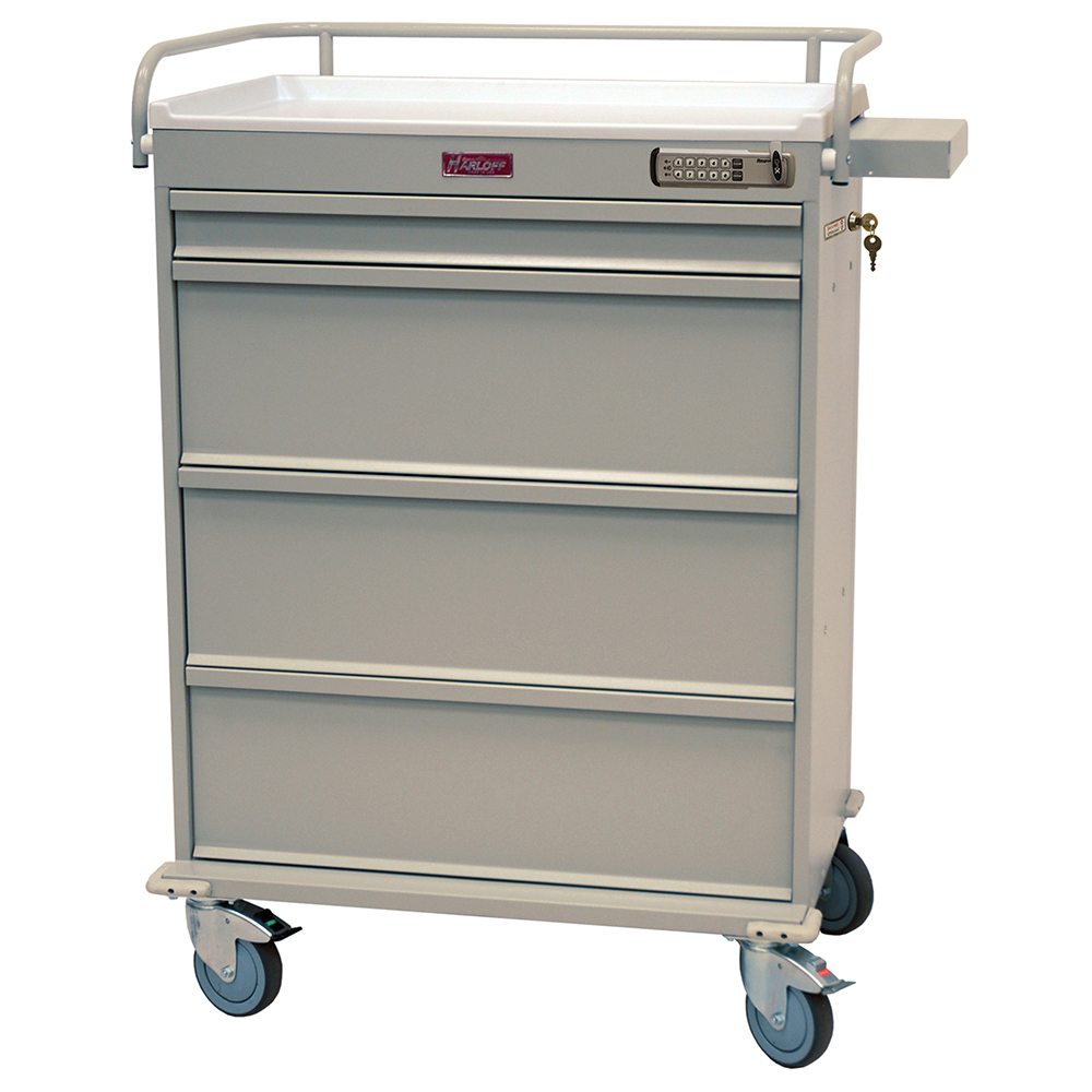 HAR VLT480EPC EA/1 HARLOFF VALUE LINE MEDICATION CART, COLOR CHOICE IS REQUIRED UPON ORDERING (NON-RETURNABLE)