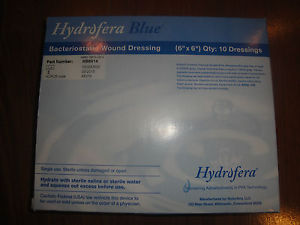 HOL HB6614 BX/10 HYDROFERA BLUE FOAM DRESSING 6IN X  6IN
