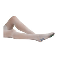 KND 3449 PR/1 T.E.D. ANTI-EMBOLISM THIGH-HIGH STOCKING LONG (UP TO 33") W/ BELT MD (25") WHITE